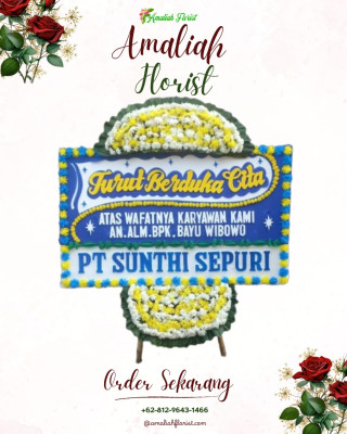 Papan Bunga Duka di Cibolang Kaler
