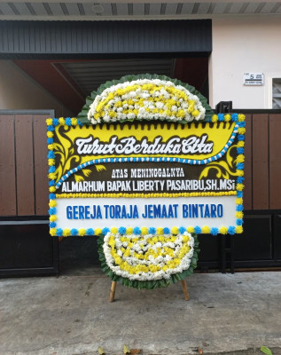 Papan Bunga Duka di Cibolang Kaler